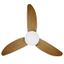 Brilagi-LED stmievateľný stropný ventilátor LED/30W/230V 3000-6500K čierna/hnedá