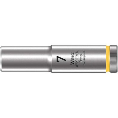 Wera 004504 Zásuvka Zyklop 1/4" 6 hrana 7 mm typ 8790 HMA - hlboká