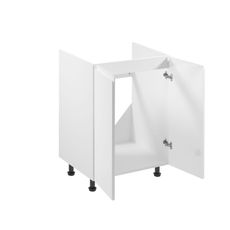 Kuchynská skrinka ASPEN D60Z-P/L - biela/biela