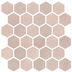 Mozaika Cir Materia Prima pink velvet hexagon 27x27 cm lesk 1069917