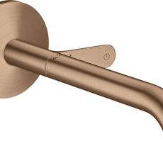 Umývadlová batéria Hansgrohe One brushed red gold 48112310