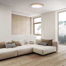 Solight WO8009- LED Stm. svietidlo SOLID OAK LED/48W/230V 3000-6500K pr. 39 cm+DO