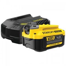 Akumulátor V20 18V 4,0 Ah a nabíjačka Stanley FatMax SFMCB14M1