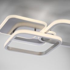 Leuchten Direkt 14117-55 - LED Stropné svietidlo LED/36W/230V matný chróm