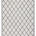 NORTHRUGS - Hanse Home koberce Kusový koberec Twin-Wendeteppiche 103118 grau creme – na von aj na doma - 80x150 cm