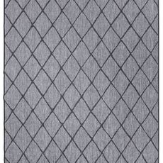 NORTHRUGS - Hanse Home koberce Kusový koberec Twin-Wendeteppiche 105456 Night Silver – na von aj na doma - 80x250 cm