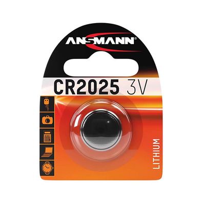 Ansmann 04673 - CR 2025 - Lithiová batéria gombíková 3V