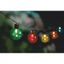 LED Solárna reťaz 10xLED/3,65m 600 mAh IP44 multicolor