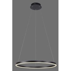 Leuchten Direkt 15394-13-LED Stmievateľný luster na lanku RITUS LED/30W/230V čierna
