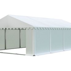 Skladový stan 6x8m biela PREMIUM