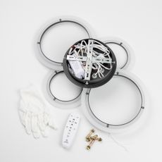 Brilagi - LED Stmievateľný prisadený luster ORBITS LED/50W/230V 3000-6500K + DO