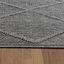 Ayyildiz , Kusový koberec Patara 4955 Grey – na von aj na doma, 80x150, šedá, chodba / predsieň