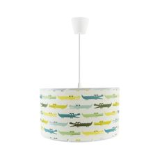 Detský luster na lanku CROCODILES 1xE27/60W/230V