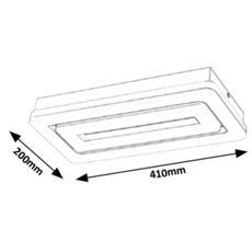 Rabalux 5648 - LED Stropné svietidlo ALANA LED/40W/230V biela