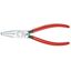 Ploché kliešte na sklo 160 mm KNIPEX 91 61 160 - leštená hlava, plastové puzdrá