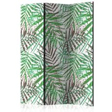 Paraván Wild Leaves Dekorhome 135x172 cm (3-dielny)