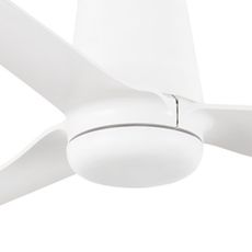 FARO 33828WT-Stropný ventilátor PUNT TUB M biela pr. 132 cm WT + diaľkové ovládanie