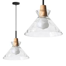 TooLight Závesná lampa La Belle XXIV čierna/bambus