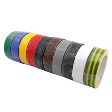 Izolačná páska GEKO 15mm/10m rôzne farby - 10 ks