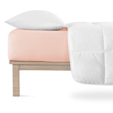 Svetloružová napínacia plachta jersey 120x200 cm Boxspring – Andrea Simone