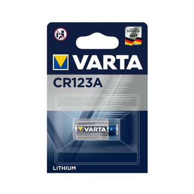 Varta 6205 - 1 ks Lithiová batéria PHOTO CR 123A 3V