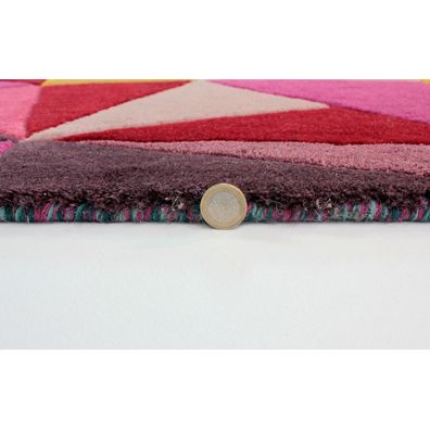 Flair Rugs , Ručne všívaný kusový koberec Illusion Falmouth Multi, 200x290, viacfarebná, obývacia izba