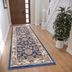 Hanse Home Collection koberce Kusový koberec Luxor 105640 Reni Blue Cream - 80x240 cm