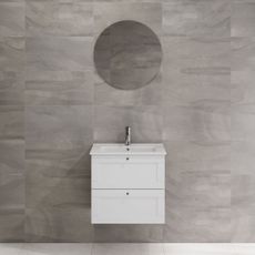 BATH DELUXE 01-060-00-58-00 - Kúpeľňové zrkadlo NORDBORG pr. 60 cm