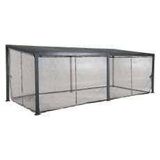 Deokork Sieť proti hmyzu LUXURY 6x3,5 m (grafit)