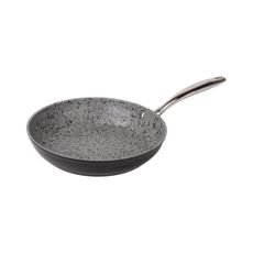 Lamart - Granitová panvica 26 cm čierna/šedá/nerez