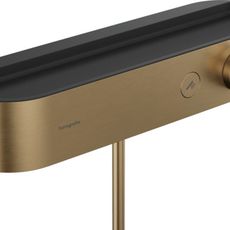 Sprchová batéria Hansgrohe ShowerTablet Select s poličkou 150 mm kartáčovaný bronz 24360140