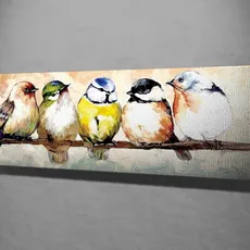 Hanah Home Obraz Vtáky 30x80 cm