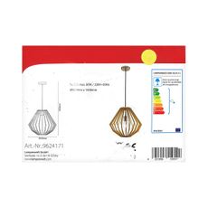 Lindby - Luster na lanku SIGGIE 1xE27/60W/230V