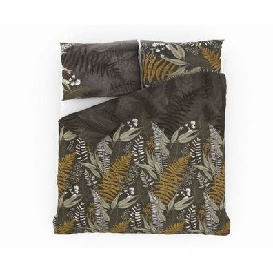 Kvalitex Saténové obliečky Luxury collection Papradie, 200 x 200 cm, 2 ks 70 x 90 cm