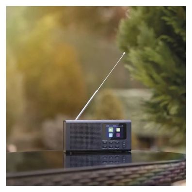 Rádio DAB/DAB+ FM 3W/5V/4xAA čierne