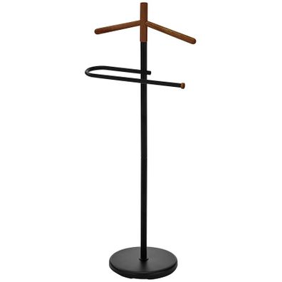 Vešiak na bundu Gc6679 Čierna/Orzech