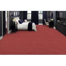 Tapibel , Metrážny koberec Cobalt SDN 64080 - AB červený, záťažový, na mieru, šíře 4m, červená, ab (mriežka), chodba / predsieň
