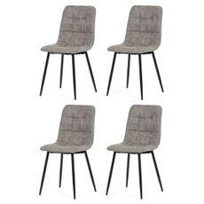 Sada jedálenských stoličiek Vintage CT-281 GREY3,4 ks