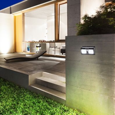 Rabalux 7881 - LED solárne nástenné svietidlo so senzorom IP44