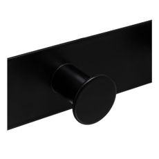 Biely/čierny kovový vešiak na dvere 35 cm – Casa Selección