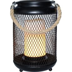 Solight WO3101 - LED Dekoračná stolná lampa LED/3xAA čierna