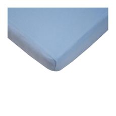EKO - Nepremokavé prestieradlo s gumičkou JERSEY 120x60 cm modrá