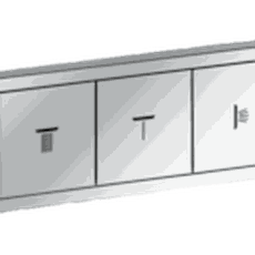 Sprchová batéria Hansgrohe Rainselect bez podomietkového telesa chróm 15358000