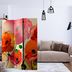 Paraván Velvet Poppies Dekorhome 225x172 cm (5-dielny)