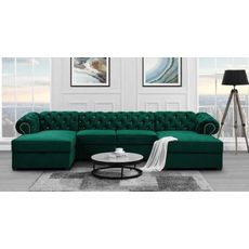 Sedacia súprava VALENTINO U, DARK GREEN – Kronos 19