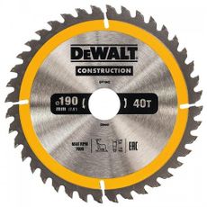 Pilový kotúč 190x30mm 40z ATB 10° DeWALT DT1945