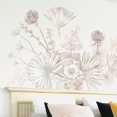 York Wallcoverings Dekoratívna nálepka na stenu KVETY