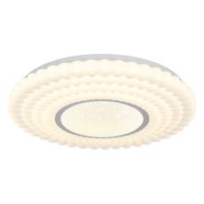 Biele LED stropné svietidlo 38x38 cm Uran – Candellux Lighting