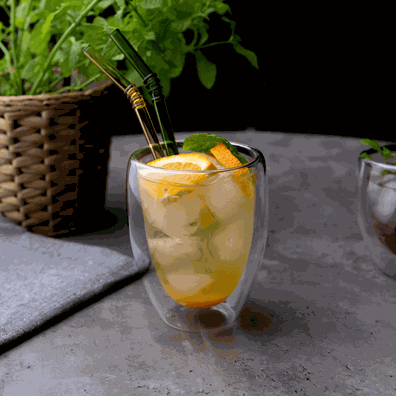 Termo poháre, set 2 ks, na vodu, 350 ml, HOTCOLD TYP 10