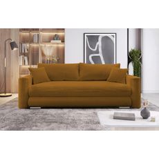 MID.YOU ROZKLADACIA POHOVKA, textil, hrdzavá